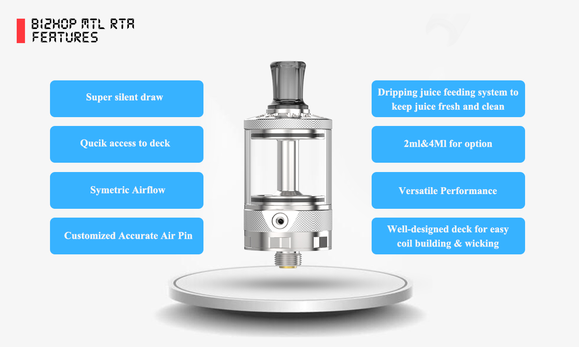 Ambition Mods Bi2hop RTA 4ml