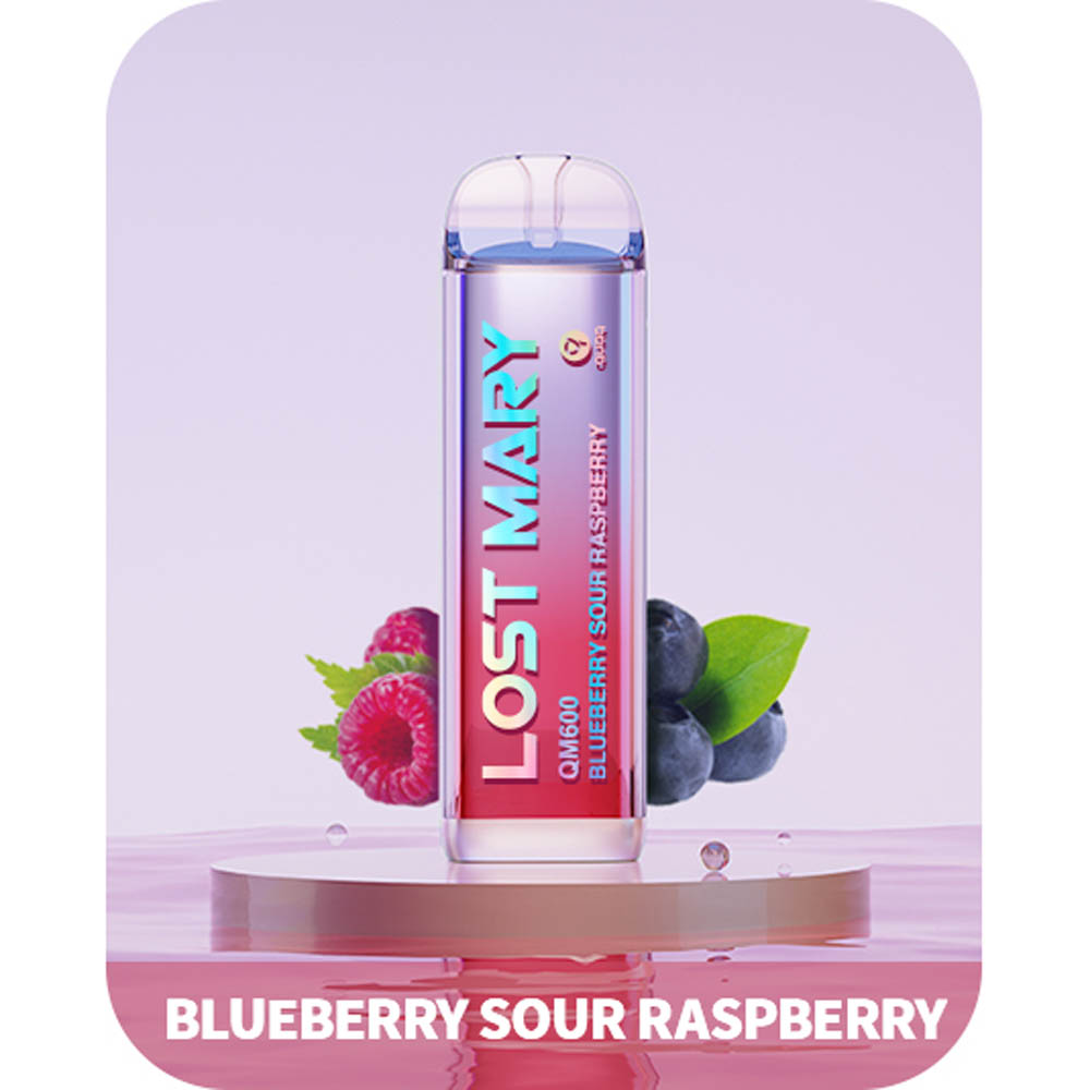 LOST MARY QM600 20MG 2ML BLUEBERRY SOUR RASPBERRY