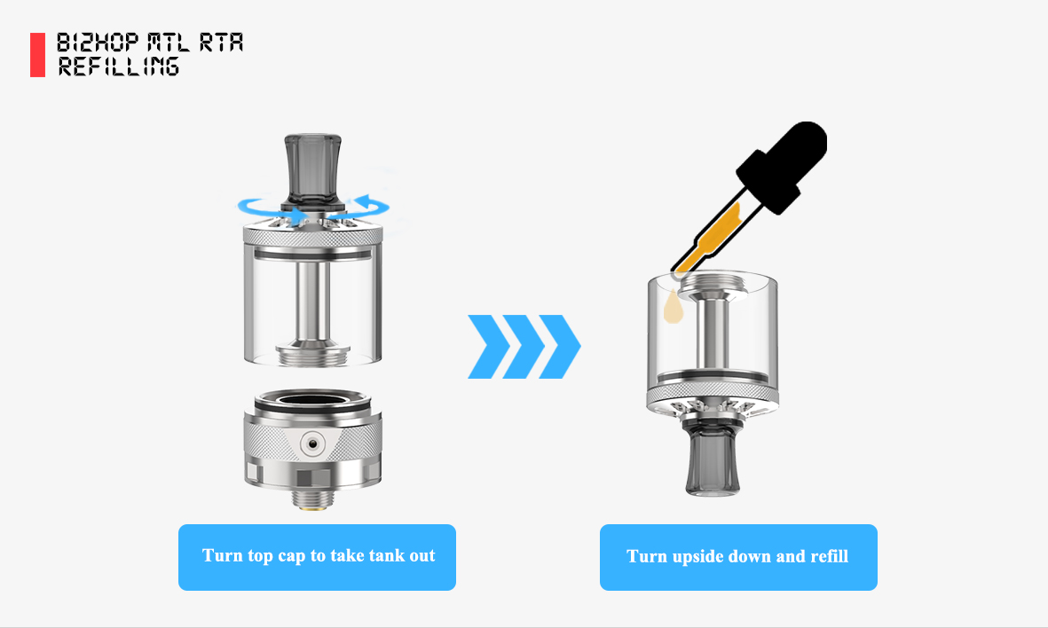 Ambition Mods Bi2hop RTA 4ml